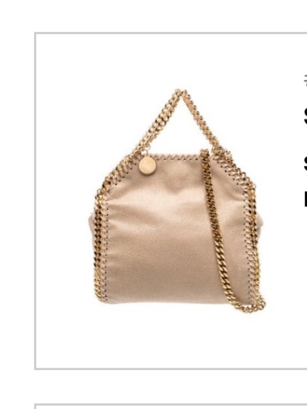 Stella McCartney Falabella Tiny Tote Bag